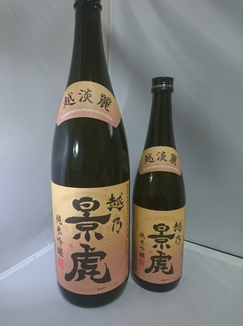 景虎　越淡麗　純米吟醸1800ml(化粧箱入れ)